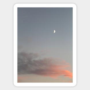 Irish Skies - Half moon Sticker